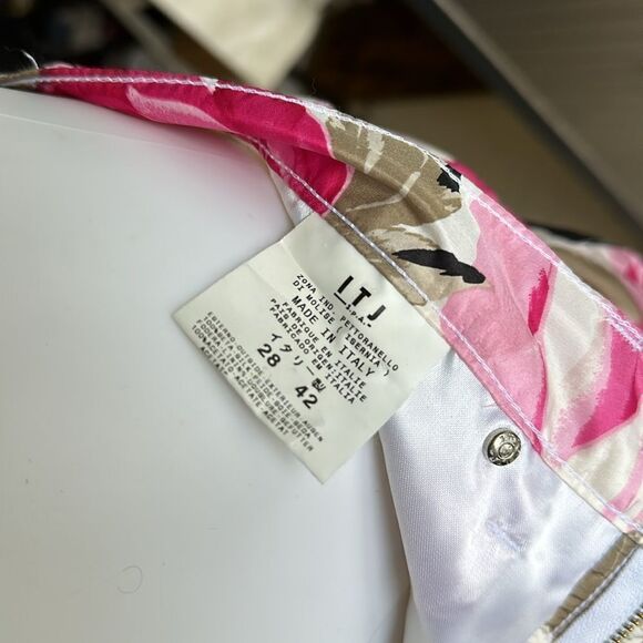 Gianfranco Ferre Silk Floral Pants 28 - Picture 14 of 14